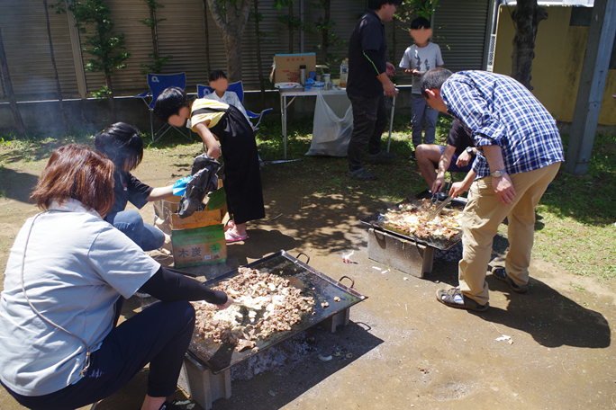 BBQ＆かき氷をしました！